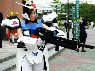 Illustration for article titled Behold, the Awesome Queen of Gundam Cosplay